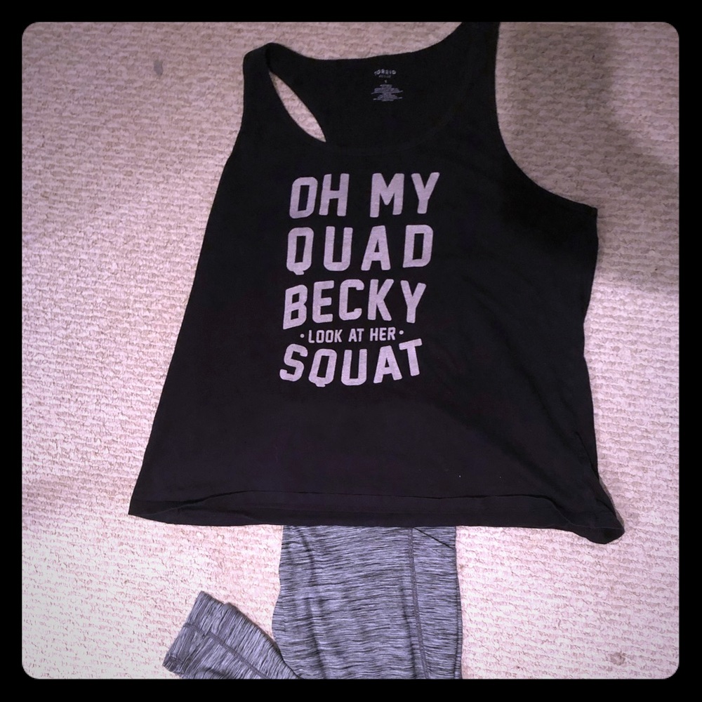 Athletic wear outfit